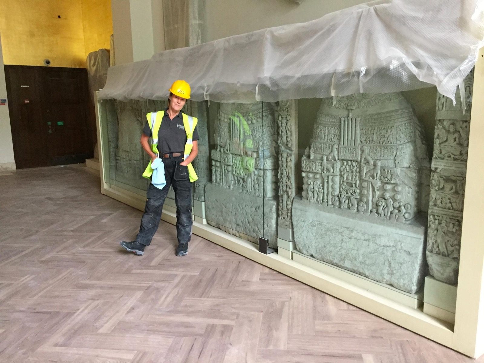 British Museum Gold Leaf Gilding - Image 15