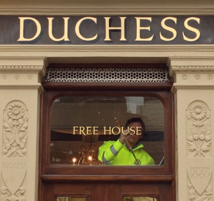 The Duchess Battersea Sign Writing - Image 2