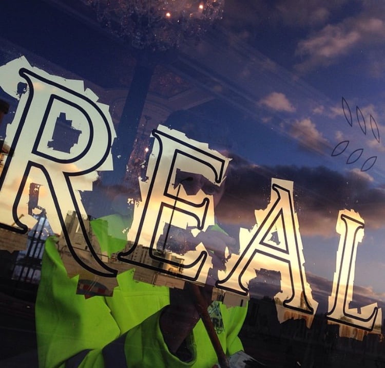 The Duchess Battersea Sign Writing