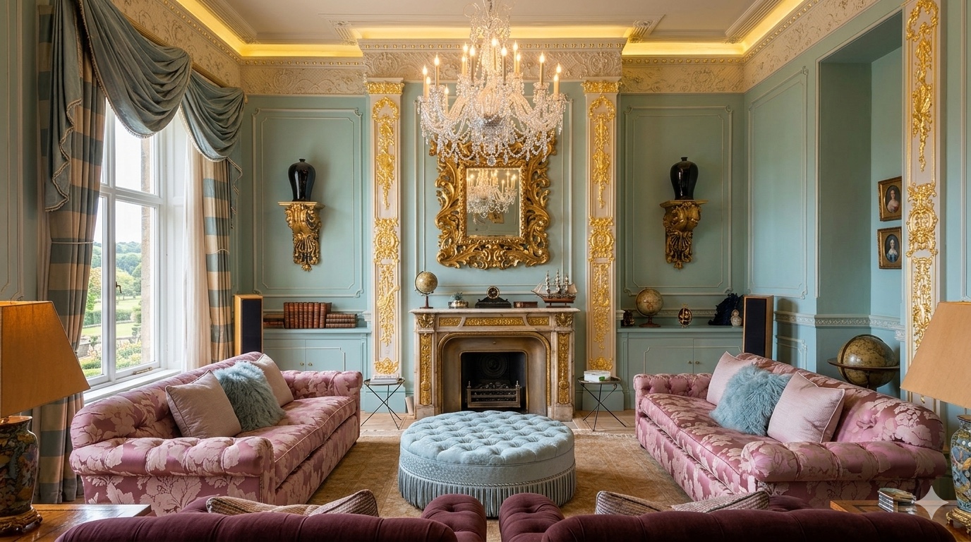 Gold Leaf Gilding in Mayfair