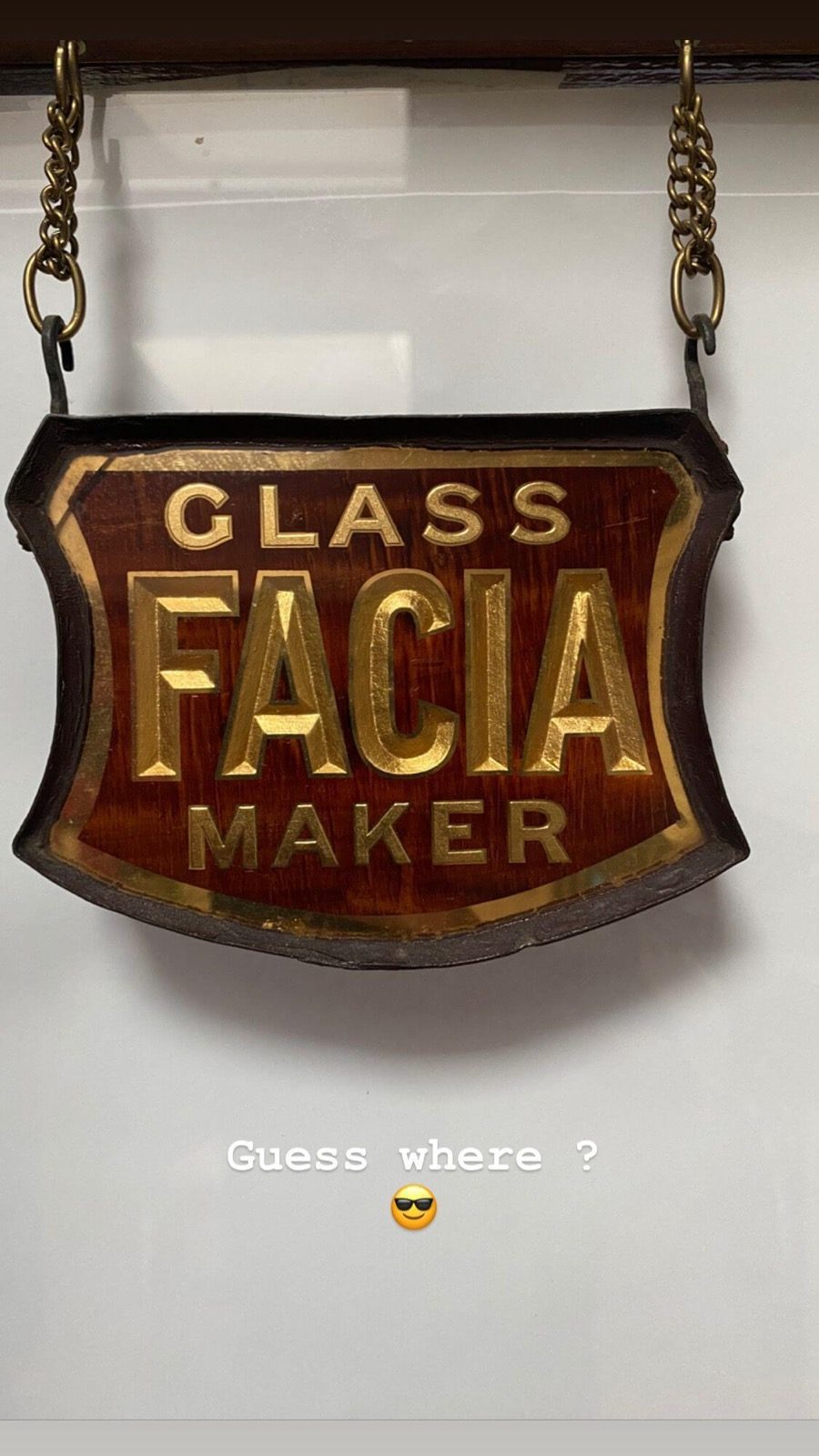 Gold Leaf Signwriting in London - Image 1