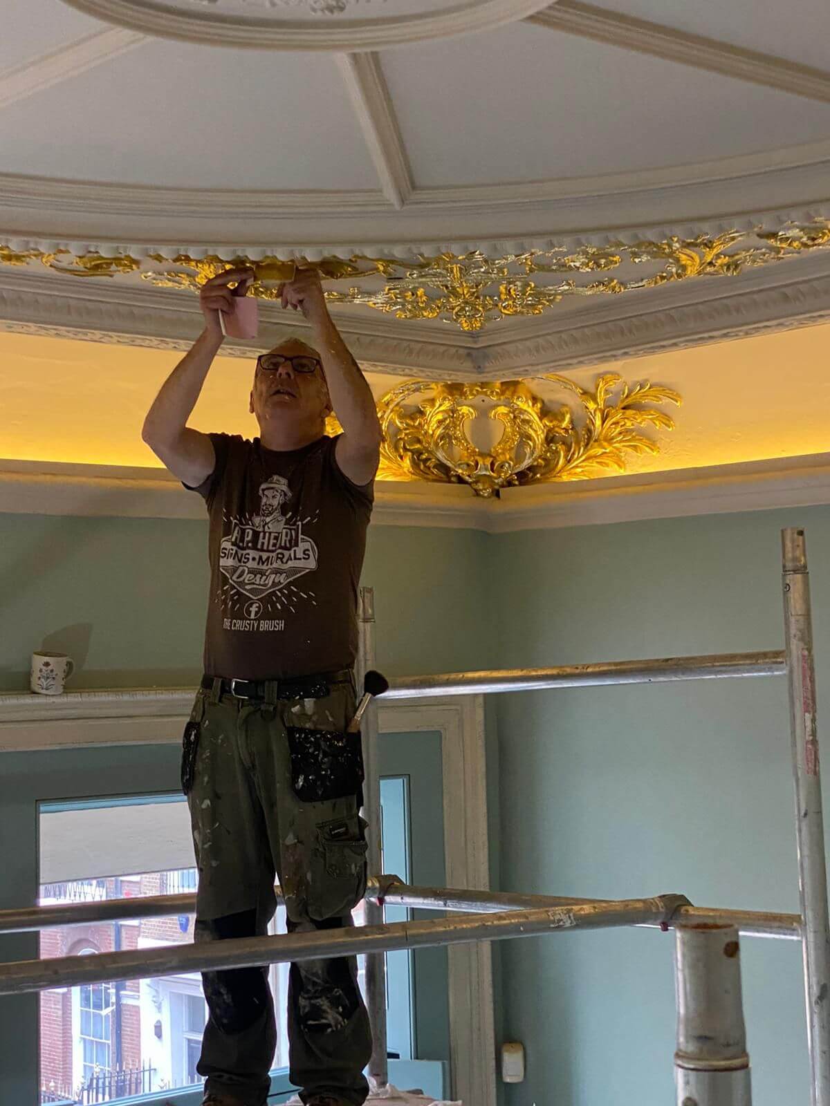 Gold Leaf Gilding in Mayfair - Image 18