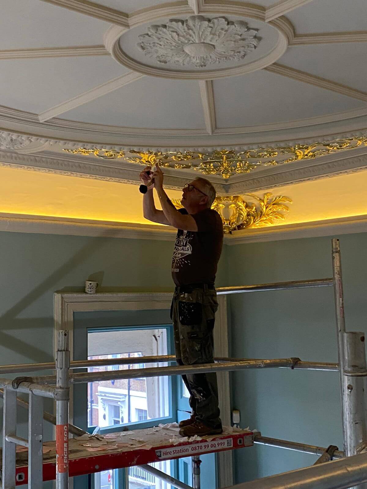 Gold Leaf Gilding in Mayfair - Image 11