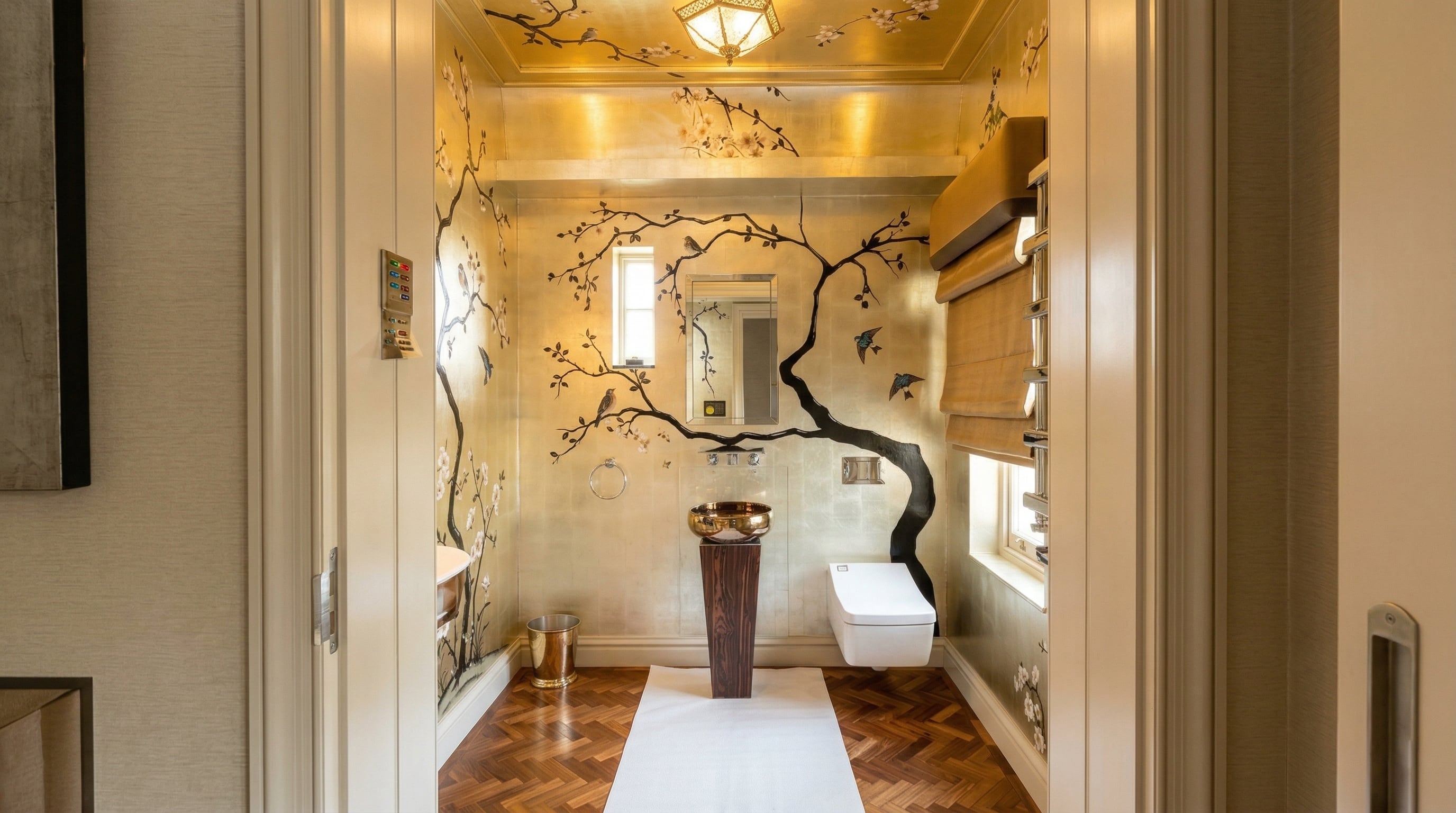 Silver Leaf Chinoiserie - Image 1