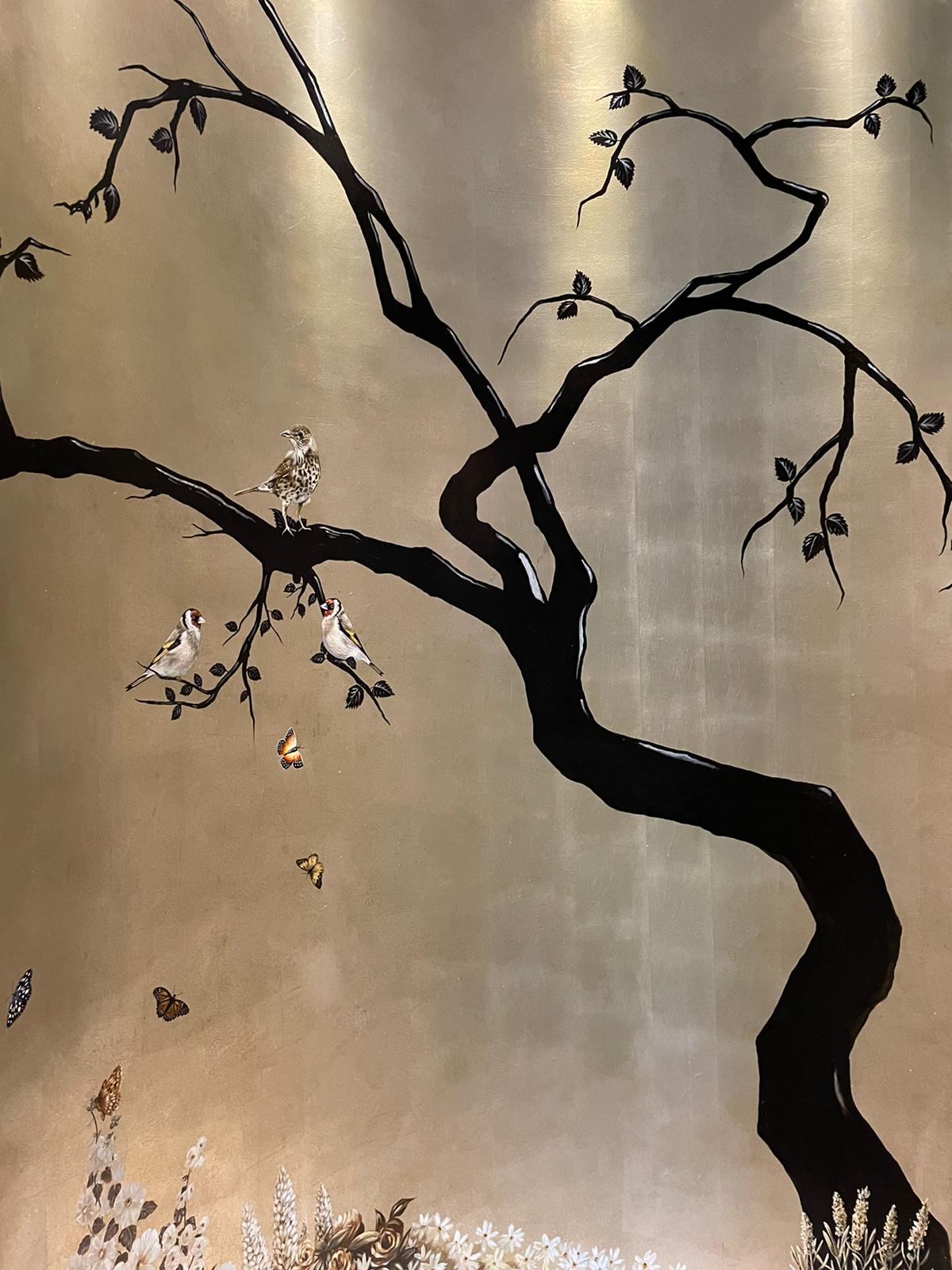 Silver Leaf Chinoiserie - Image 2