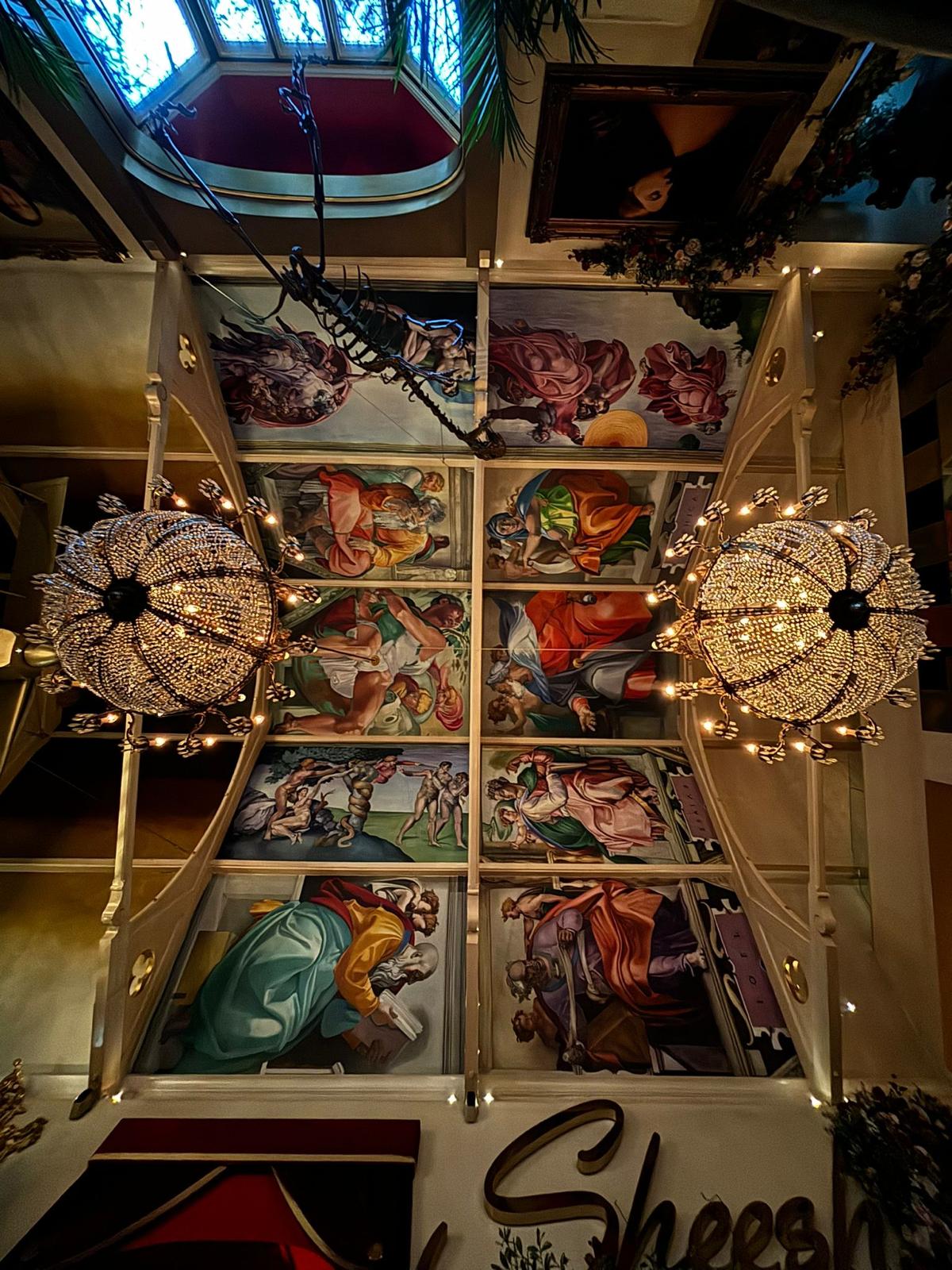 Sheesh Restaurant Sistine Chapel Ceiling, Chigwell - Image 2