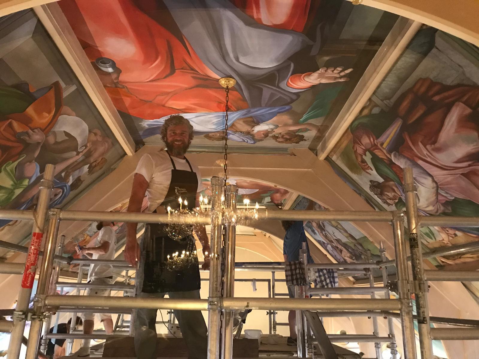 Sheesh Restaurant Sistine Chapel Ceiling, Chigwell - Image 5